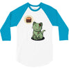 zombie cat 3/4 Sleeve Shirt