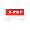 X-Mas License Plate