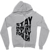 stay hungry stay foolish Zipper Hoodie