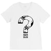 question mark V-Neck Tee