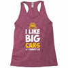 i like big monster cars Racerback Tank