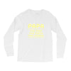 papa the man the myth the legend Long Sleeve Shirts