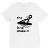 the key is to make it V-Neck Tee