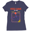 video game the game Ladies Fitted T-Shirt