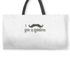 mustache Weekender Totes