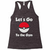let's go to the gym Racerback Tank