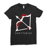 sagittarius rose Ladies Fitted T-Shirt