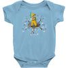 kill bowser Baby Bodysuit