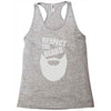 respect the beard (2) Racerback Tank