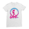 let's play the game eightees Ladies Fitted T-Shirt