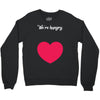 We're Hungry with Heart Crewneck Sweatshirt