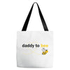 Daddy to Bee Unknown Gender Tote Bags