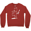 banksy teddy bear pop art new Crewneck Sweatshirt