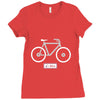 bike Ladies Fitted T-Shirt