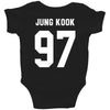 jung kook 97 Baby Bodysuit