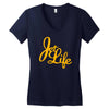 jet life rap music Women's V-Neck T-Shirt