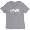 scratch back V-Neck Tee