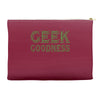 geek goddess kelly green Accessory Pouches