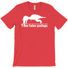 t rex hates pushups funny T-Shirt