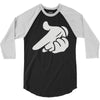 mickey hands gun 3/4 Sleeve Shirt