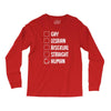 Lgbt Checklist Long Sleeve Shirts