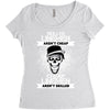 Skilled Linemen Aren't Cheap, Cheap Linemen Aren't Skilled Women's Triblend Scoop T-shirt