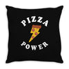 Pizza Power Throw Pillow