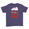 can't scare me halloween funeral direct Youth Tee