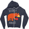bearly awake Zipper Hoodie