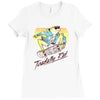 toadally rad Ladies Fitted T-Shirt