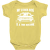 my other ride is a time machine Baby Onesie