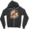 boxers support leukemia awareness Zipper Hoodie