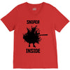 fortnite sniper inside V-Neck Tee