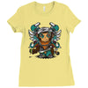 mnk never die Ladies Fitted T-Shirt