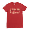 Cancer Picked The Wrong Diva Ladies Fitted T-Shirt