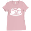 dj scratch men's Ladies Fitted T-Shirt