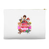 paw patrol birthday girl grandpa Accessory Pouches