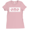 dj turntables club Ladies Fitted T-Shirt