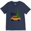 merry christmas car V-Neck Tee