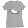 tubbs the hutt Ladies Fitted T-Shirt
