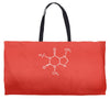 caffeine molecule game Weekender Totes
