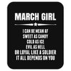 Super March Girl Mousepad