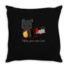 make your own luck Throw Pillow