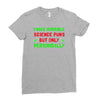 imake horrible since puns but only periodicaly Ladies Fitted T-Shirt