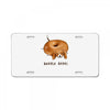 beagle bagel License Plate