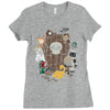 pitfalls and perils Ladies Fitted T-Shirt