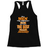 all men are created equal but only the best are born in january 1 Racerback Tank