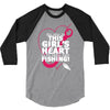 this girls heart 3/4 Sleeve Shirt