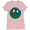 who watches the pizza Ladies Fitted T-Shirt