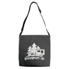 roughin' it roughing trailer camping camp Adjustable Strap Totes